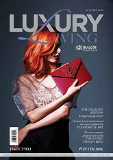 Luxury Living cover - Winter Edition