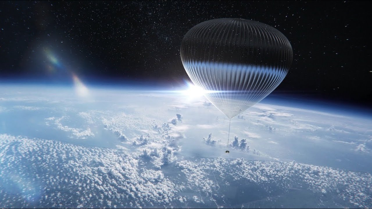 WOULD YOU TRAVEL TO THE EDGE OF SPACE IN A BALLOON?